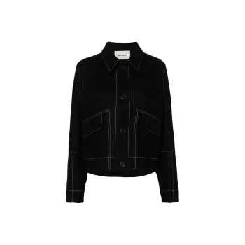 Henrik Vibskov Dusk Felted Wool Jacket
