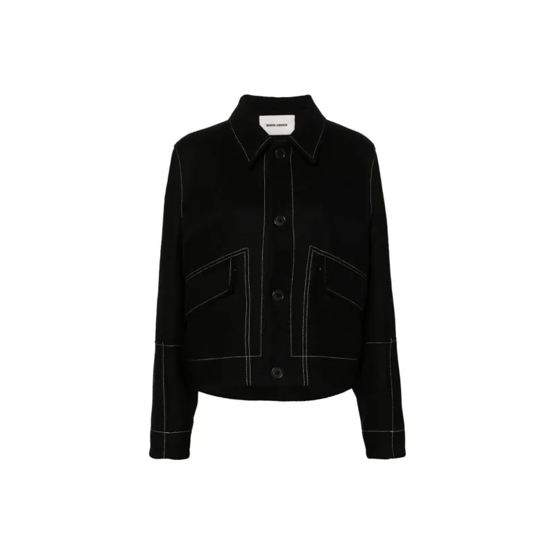 Henrik Vibskov Dusk Felted Wool Jacket-0