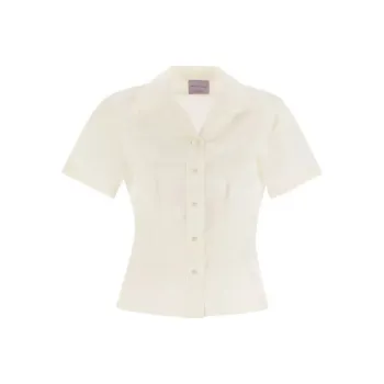WEEKEND MaxMara Button Up Short Sleeved Top