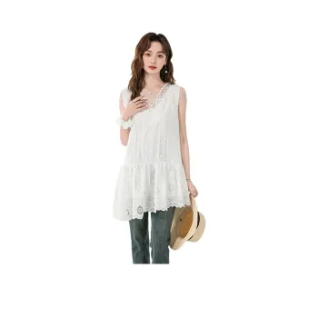 SNZX Tank Tops Women's White