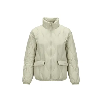 Skechers Mountain And Wild Outdoor Series Down Jacket Women's Beige