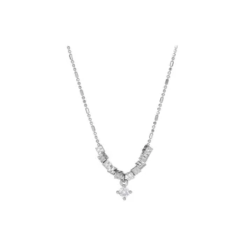 TAOHUAZHAOZHAO S925 Silver Necklaces Women's