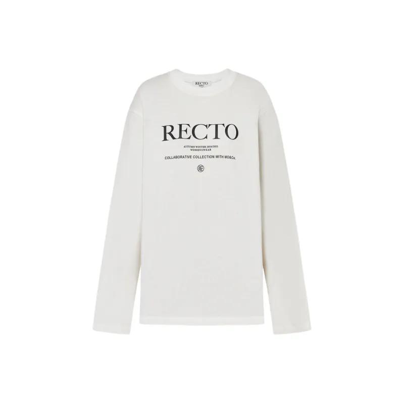 MOCO x RECTO Drop Shoulder Sleeve T Shirt Women's-0