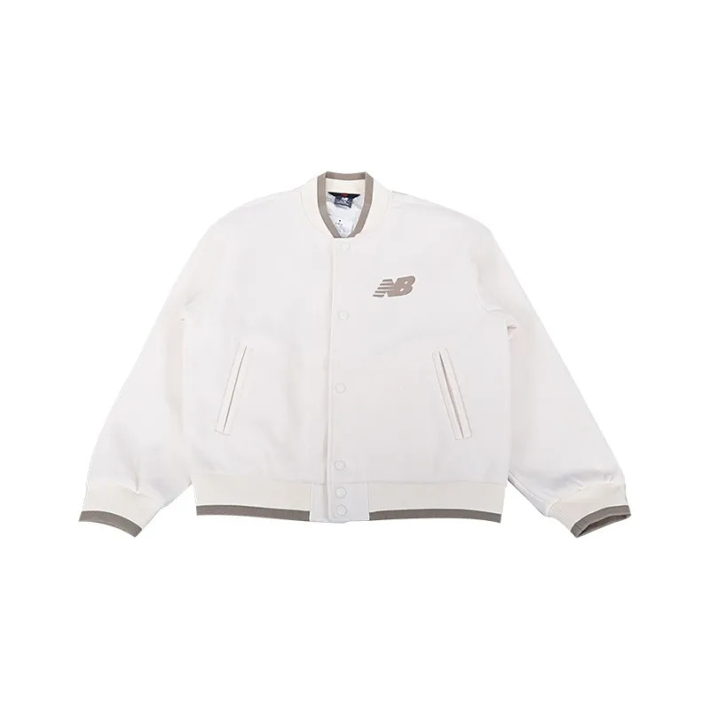 New Balance Sports And Leisure Jacket Women's Ivory White-0