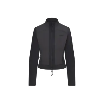 SKIMS FW24 FLEECE LOUNGE FITTED JACKET Jackets Coats Women's STORM Color