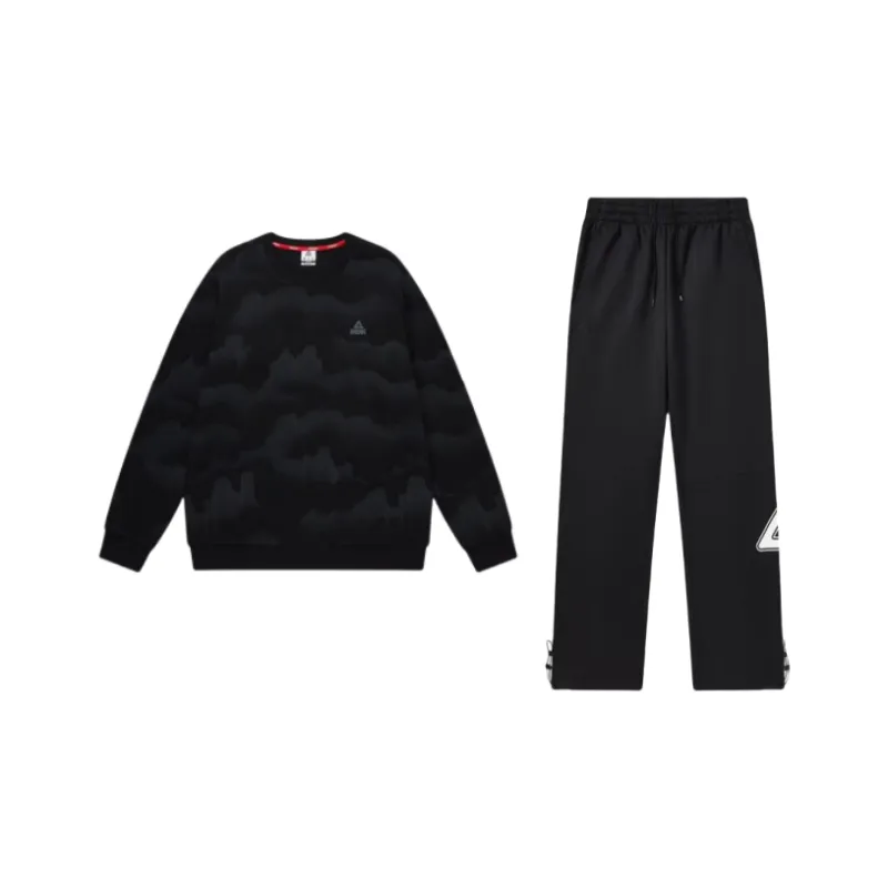 PEAK Casual Sportswear Men's Black-0