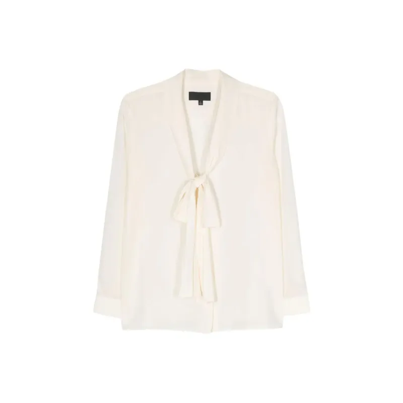NILI LOTAN Angelique Silk Shirt-0