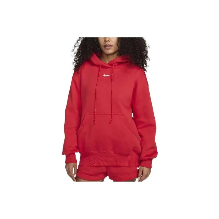 Nike Sportswear Phoenix Fleece Sweatshirt Women's University Red-0