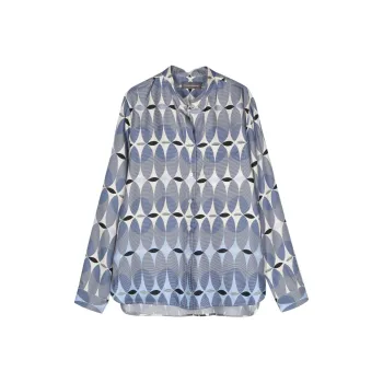 Lorena Antoniazzi Monogram pattern Silk Shirt