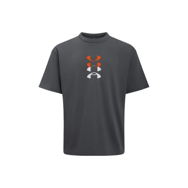 Under Armour T Shirt Men's Rhinoceros Gray-0