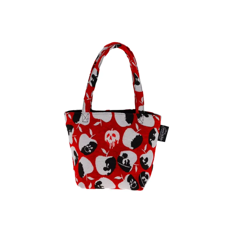 Disney Polyester Tote Bag, Shopping Bag, Handbag Mini Women's Red-0