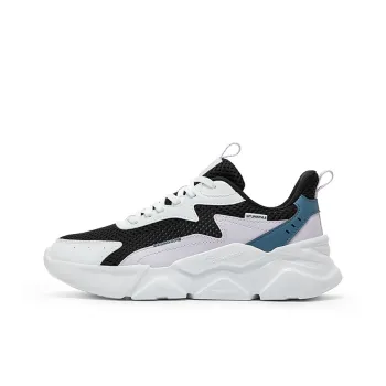 361° Slip Resistant, Breathable, Lightweight Low Top Casual Shoes Women's 361 Degrees White/Obsidian Black