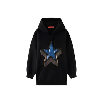MINNANHUI Sweatshirt Women's Black