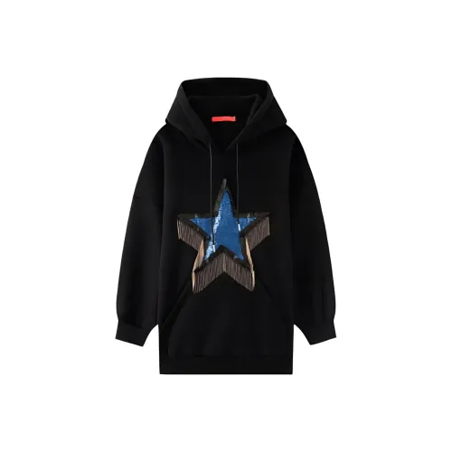 MINNANHUI Sweatshirt Women's Black