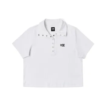 Lee SS25 Polo Shirt Women's White