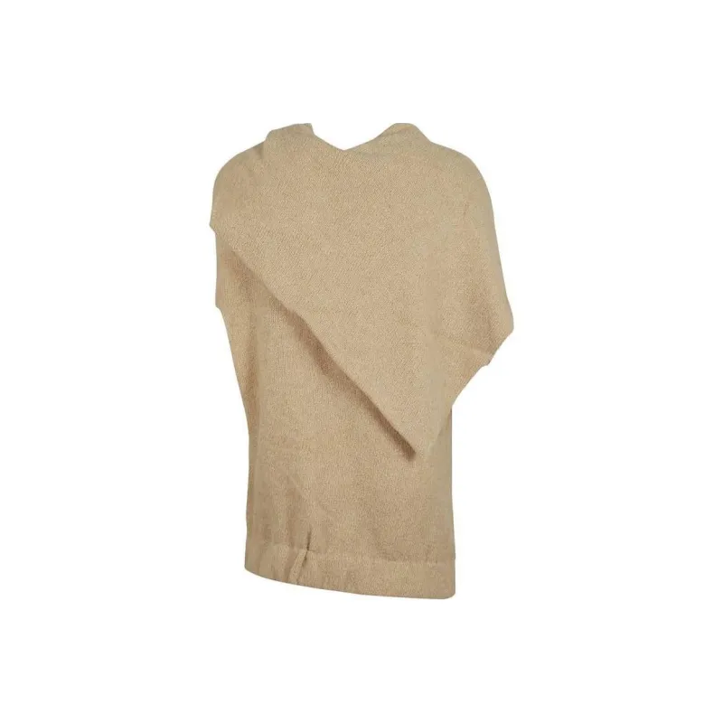 DRIES VAN NOTEN Ruched Detailed Knitted Top-0