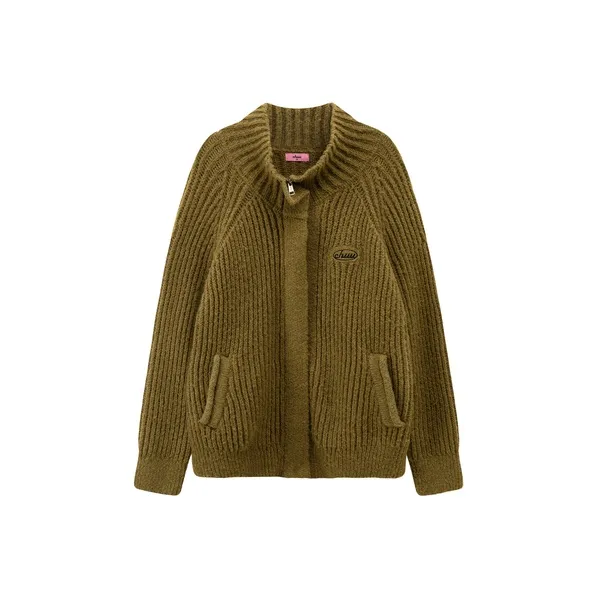 CHUU Knitwear Women's Mustard Green-0