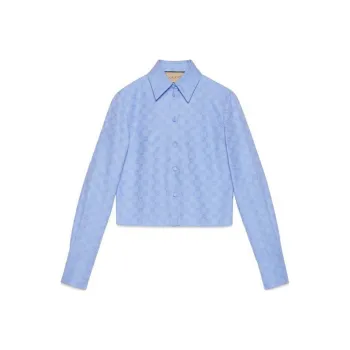 GUCCI Shirts Women's Blue
