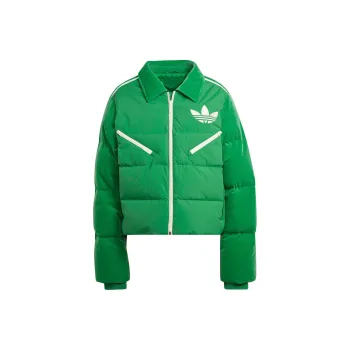 Adidas Originals Clover Series Outfit Down Jacket Winter Women's Green