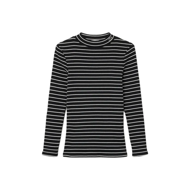 LACOSTE Regular T-Shirt Women's Black-0