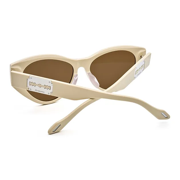 THE OWNER Plate Frame Cat Eye Sunglasses Unisex-24