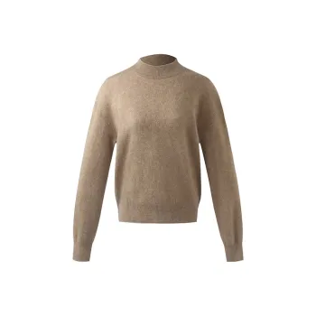 GOELIA Cashmere Sweater Women's 61Y Light Camel