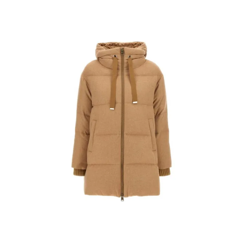 HERNO Padded Hooded Drawstring Jacket-0