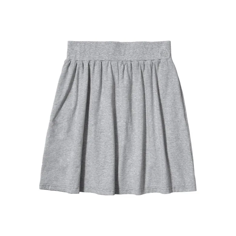 COUNTRY MOMENT Casual Short Skirts Women's Light Heather Gray-1