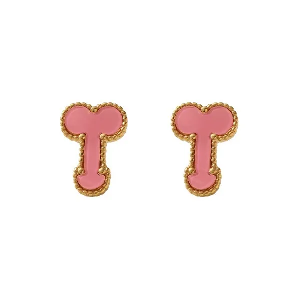 JKEM Stainless Steel Stud Earrings Unisex-0