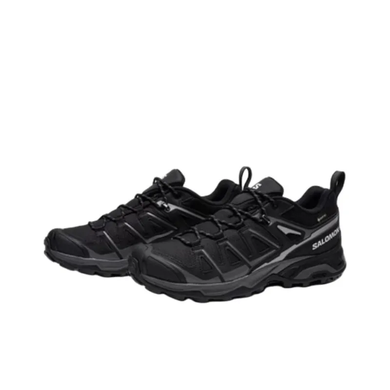 SALOMON X Ultra Pioneer 2 Slip Resistant, Abrasion Resistant, Breathable Low Top Hiking Shoes Unisex Black-1