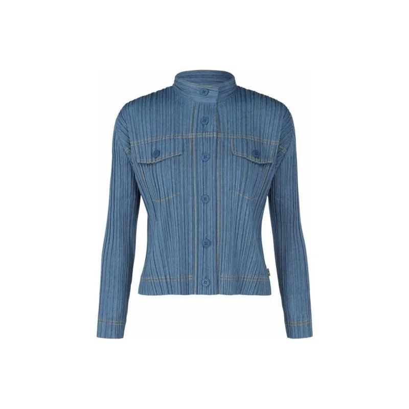 PLEATS PLEASE ISSEY MIYAKE Jackets Women's Blue-0