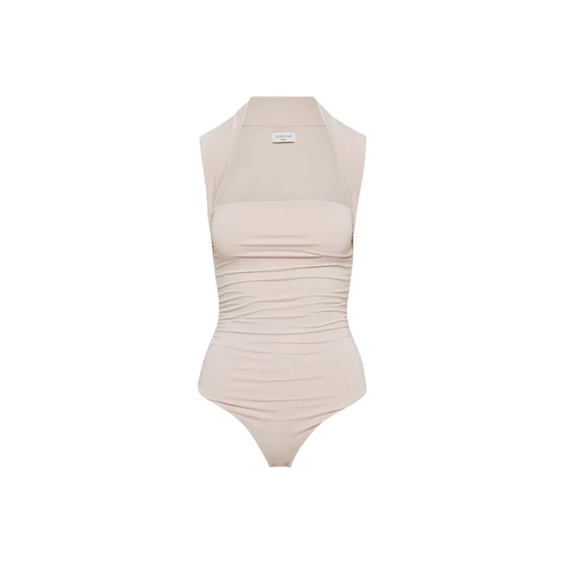 ARITZIA Aritzia Contour Flourish Bodysuit Bodysuits Women's Bow Pink/Bowknot Pink-0