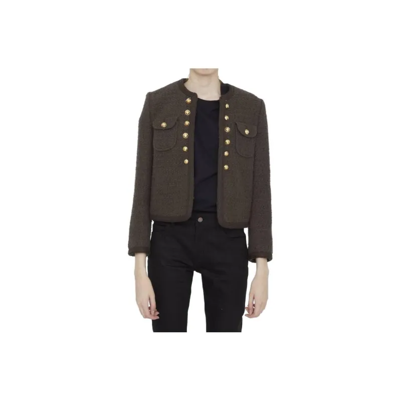 CELINE Jackets Women's Brown-0