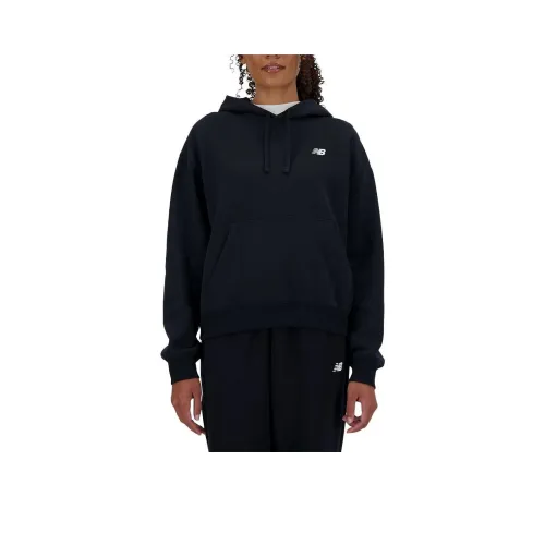 New Balance Sport Essentials Fleece Hoodie Sweatshirt Women's Black