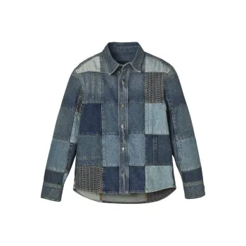 MARC JACOBS Patchwork Denim Shirt