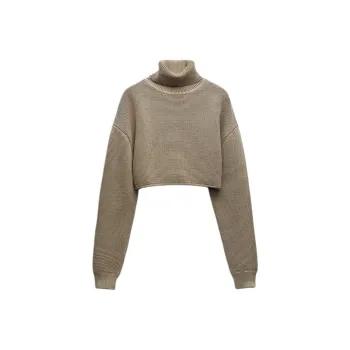 ZARA Knitwear Women's Beige
