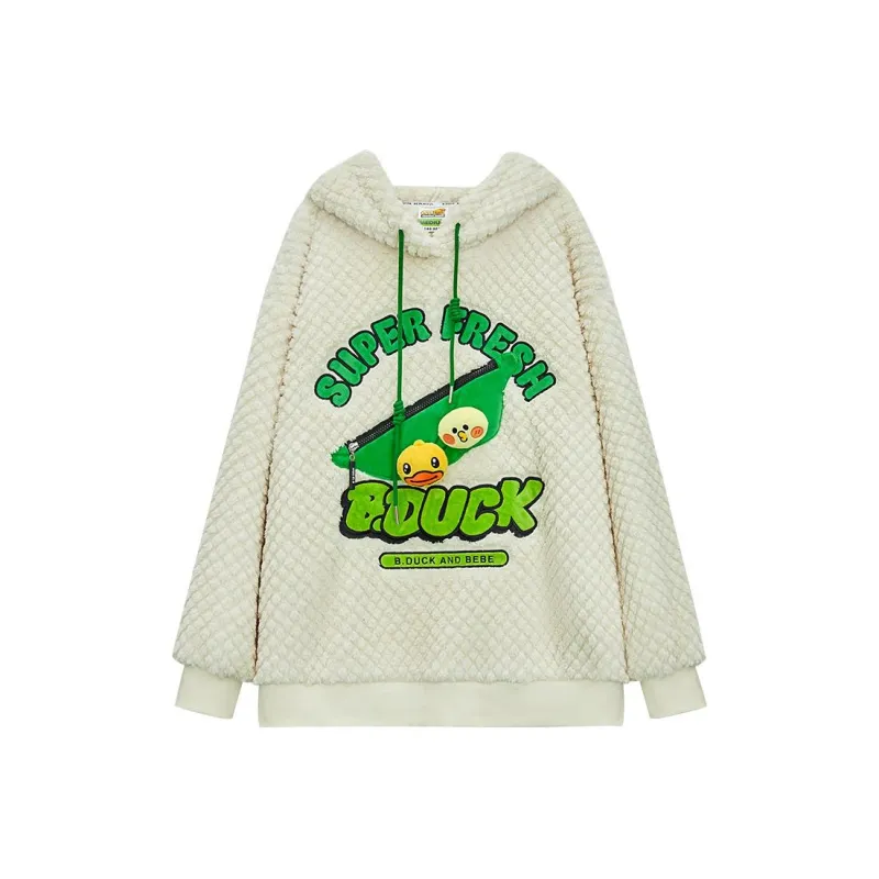 B.Duck x Bebe Sweatshirt Women's Ecru-0