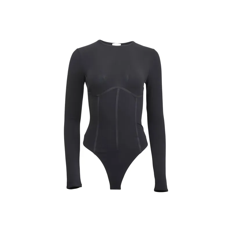 Fleur Du Mal Organic cotton T shirt Bodysuit-0
