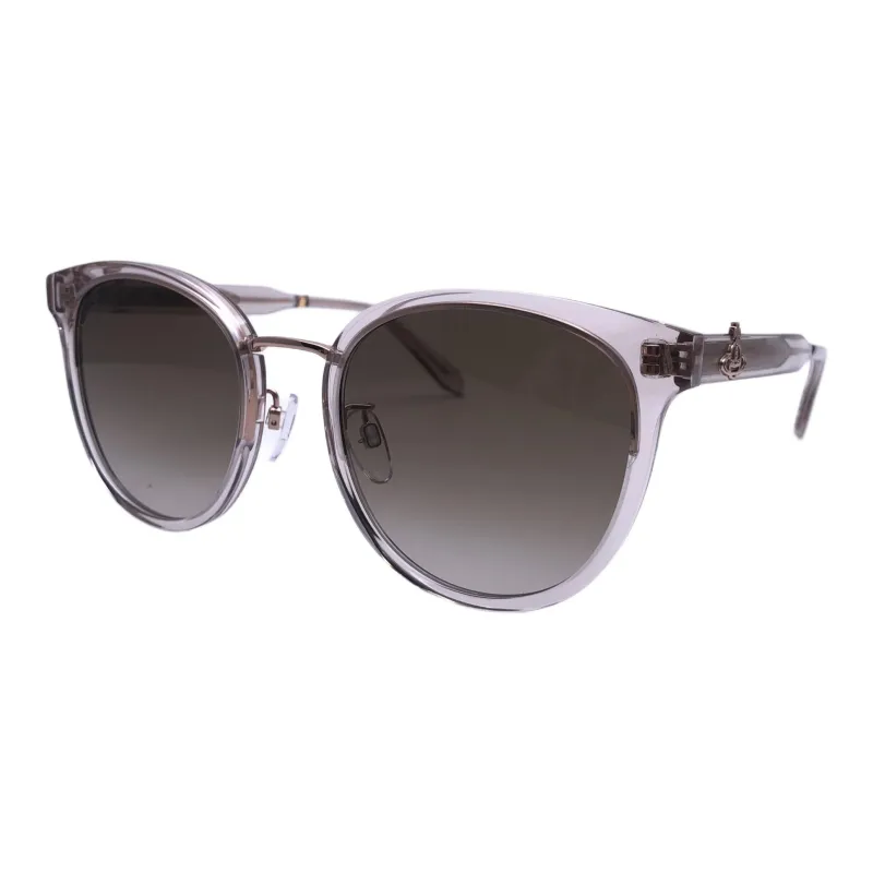 Vivienne Westwood Acetate Irregular Shape Sunglasses Unisex Transparent-0