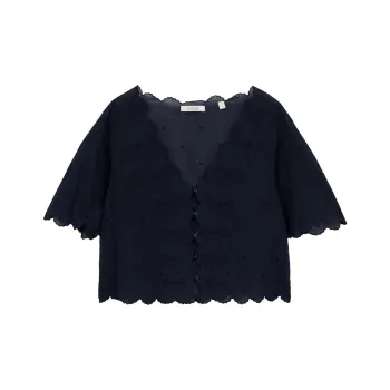 DOEN KACY TOP Shirt Women's Marine Blue