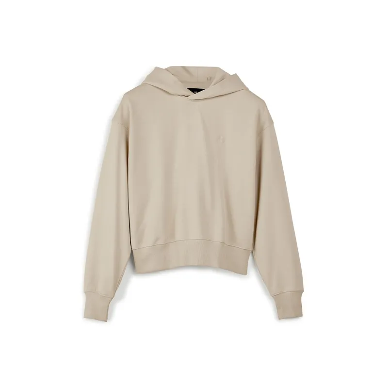Y 3 Logo Printed Boxy Hoodie-0
