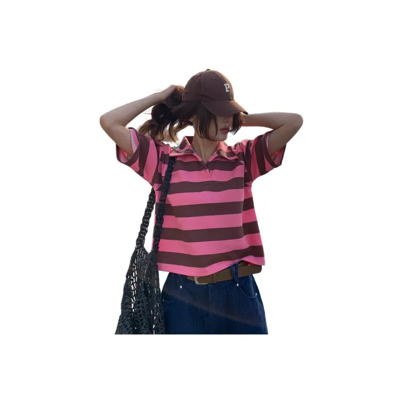 NANING9 T-Shirts Women's Pink-0
