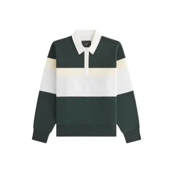KITH FW24 Emery New York Rugby Polo Shirt Women's Green
