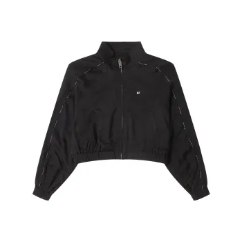 GF Ferré Jackets & Coats Women's Black Floral