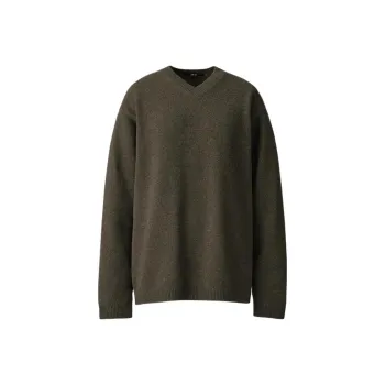 UNIQLO C Collection Cashmere Sweater Women's Dark Olive