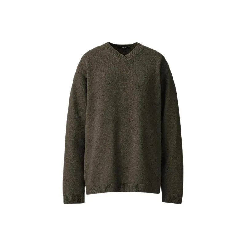 UNIQLO C Collection Cashmere Sweater Women's Dark Olive-0