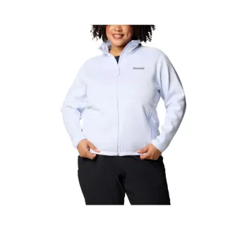 Columbia Sweater Weather Full Zip Jacket - Plus Size Jacket Women's Snowflake Blue