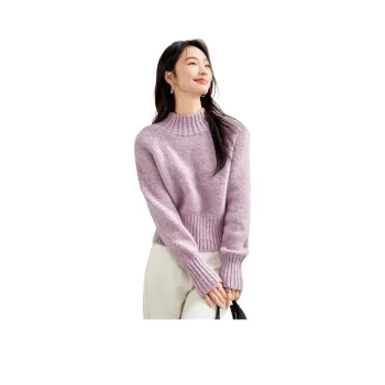 La Chapelle Knitwear Women's Iris Purple