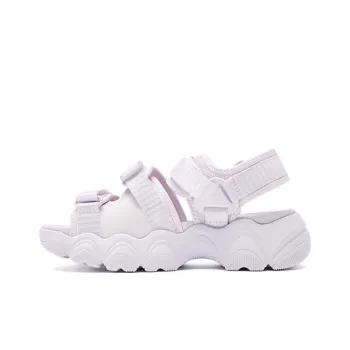 QIAODAN Beach Sandals Women's Sheer Transparent Purple