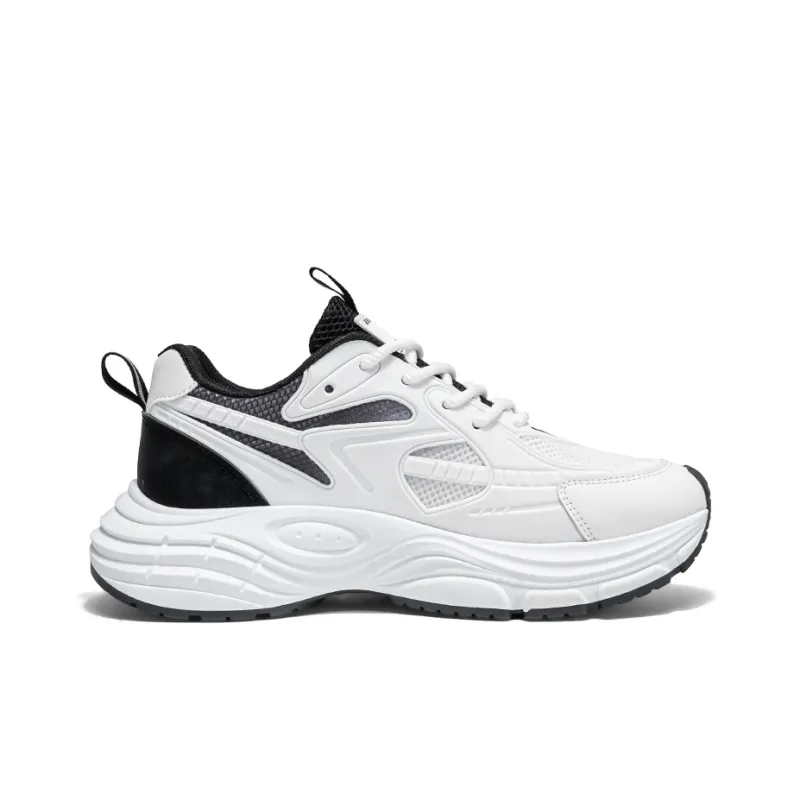 TELENT Slip Resistant And Abrasion Resistant Coverage Low Top Chunky Sneakers Men's-1